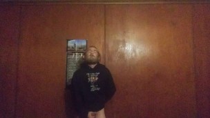 Jerking off by myself having fun with my big meat