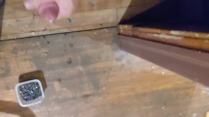 Sneaking some cum 