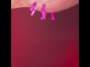 Needle play with sletje 5/16