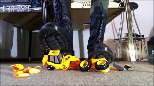 Toycar Crushing with Doc Martens Boots (Trailer)