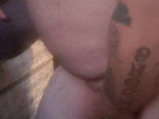 Jerking off, and cumming in my wifes dirty panties 1/16