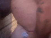 Jerking off, and cumming in my wifes dirty panties 5/16