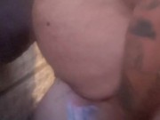 Jerking off, and cumming in my wifes dirty panties 7/16