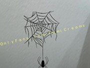 Cami Creams Covered in Whip Cream for Halloween 2020 Ebony BBW Mask Thick Thighs Spread OnlyFans 6/16