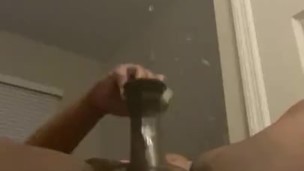 ebony bbw can’t stop squirting! 