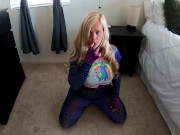 Gaming Gets Even Better When The Brite Bomber of Fortnite Shows Up To Fuck. 6/16