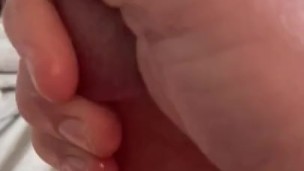 Jerking Off My Thick Cock Until I Cum Hard