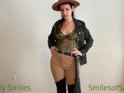 Indiana Jones JOI Cum Countdown - Movie Parody Cosplay - Sally Smiles