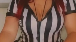 Let me blow your whistle!HAPPY HALLOWEEN ZADDIES Watch the whole video on ONLYFANS-dot-COM/seximilf