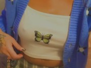 Hoping You’ll Play With My Tits 4/16