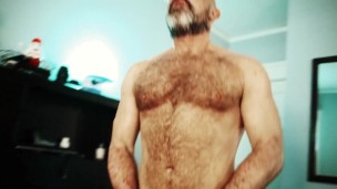 I like how his camera looks at my cock
