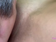 Little Pussy and Clit Licking and fingering. Real female orgasm 8/16