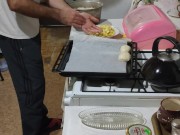 Suddenly, for some reason, I wanted ... buns with apples. 2/16