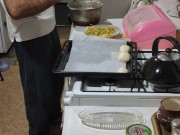 Suddenly, for some reason, I wanted ... buns with apples. 3/16