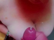 Cum On My Huge Tits Compilation 9/16
