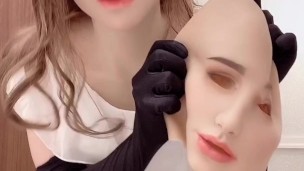 female mask disguise crossdresser transformation mtf 151