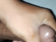 Masturbating, Part 2,Cum On Table