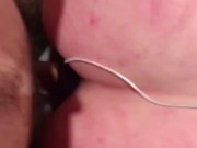 Sex Slave gets caned and fuck at the same time  16/16