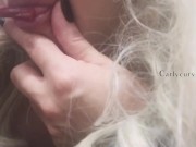 Rubbing candy all over my pussy and then licking my juices off! With dirty talk!  13/16