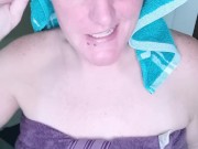 My after shower rub down