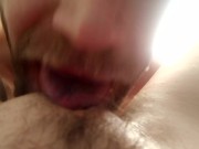 licked hairy pussy