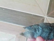 HOW I MAKE PAINFUL PUSSY DEPILATION BY OWN HANDS AT HOME 4/16