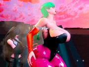 Morigan being bad Growth Animation 6/16