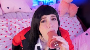 SHORT VERSION POV Yumeko Jabami blowjob + fuck