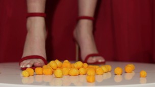 Stomping out 45 cheese balls