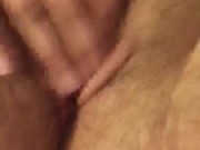 MILF Creampie masturbation
