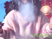 Goddess Marley Does Bong Rips In Denver High Rise