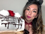 Happy Birthday Banksie - Strawberry Cake Eating Fetish!