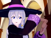 WANDERING WITCH ELAINA 3D HENTAI 2/16