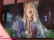 парень увлекся игрой the last of us2 и игнорит свою сексуальную подружку,пока она умоляет ей всадить 2/16