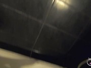 Beauty plays with big pussy lips, sucks, takes a golden shower and drinks piss 5/16