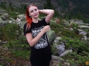 Sex And Blowjob In The Mountains With Beautiful Teen Girl - Stacy Starando 1/16