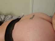 TWERKING ON THAT DICK TO THE FINISH LINE .....CUM ON MY BELLY  1/16