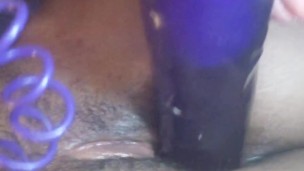 Close-Up Solo Play With My Dildo