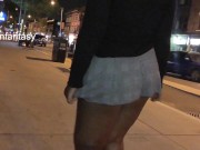 Mini skirt walk 3/16