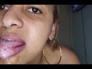 My tongue, my tits and my spit 16/16