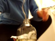 Completely Soaking Golden Shower. Urophilia 15/16