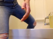 Completely Soaking Golden Shower. Urophilia 4/16