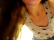 Completely Soaking Golden Shower. Urophilia 6/16