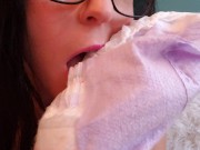 Red Hot Panty Pissy Diaper Play For Sissy Baby Brad 14/16