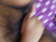 Afternoon fun with my hairy pussy  9/16