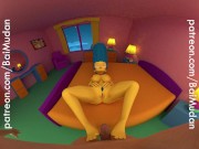 The Simpsons - Marge Simpson Footjob POV 6/16