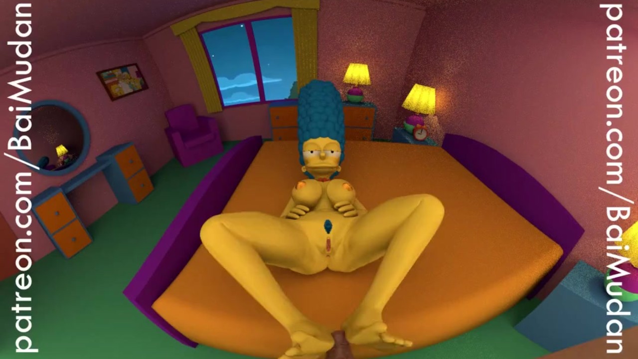 The Simpsons - Marge Simpson Footjob POV - RedTube