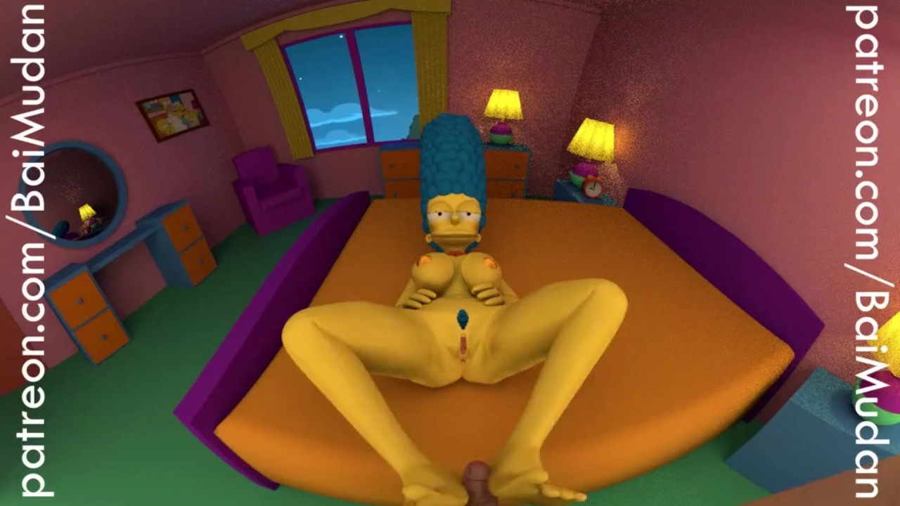 The Simpsons - Marge Simpson Footjob POV - RedTube