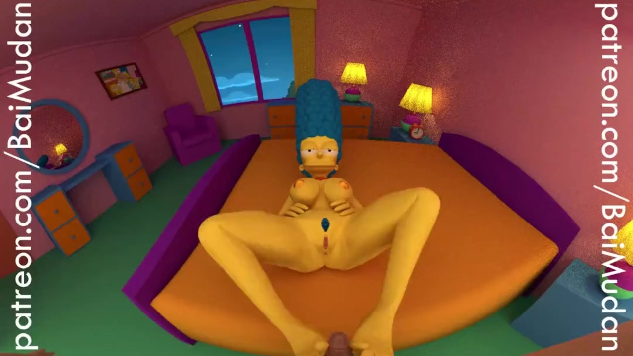 The Simpsons - Marge Simpson Footjob POV - RedTube