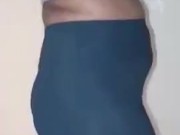 BOOBS Popping Out of Sports Bra during WORKOUT - CANDID